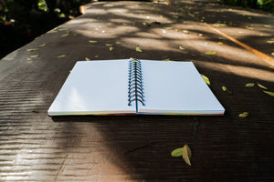 Manifest Journal - Colourful Contour - Spiral